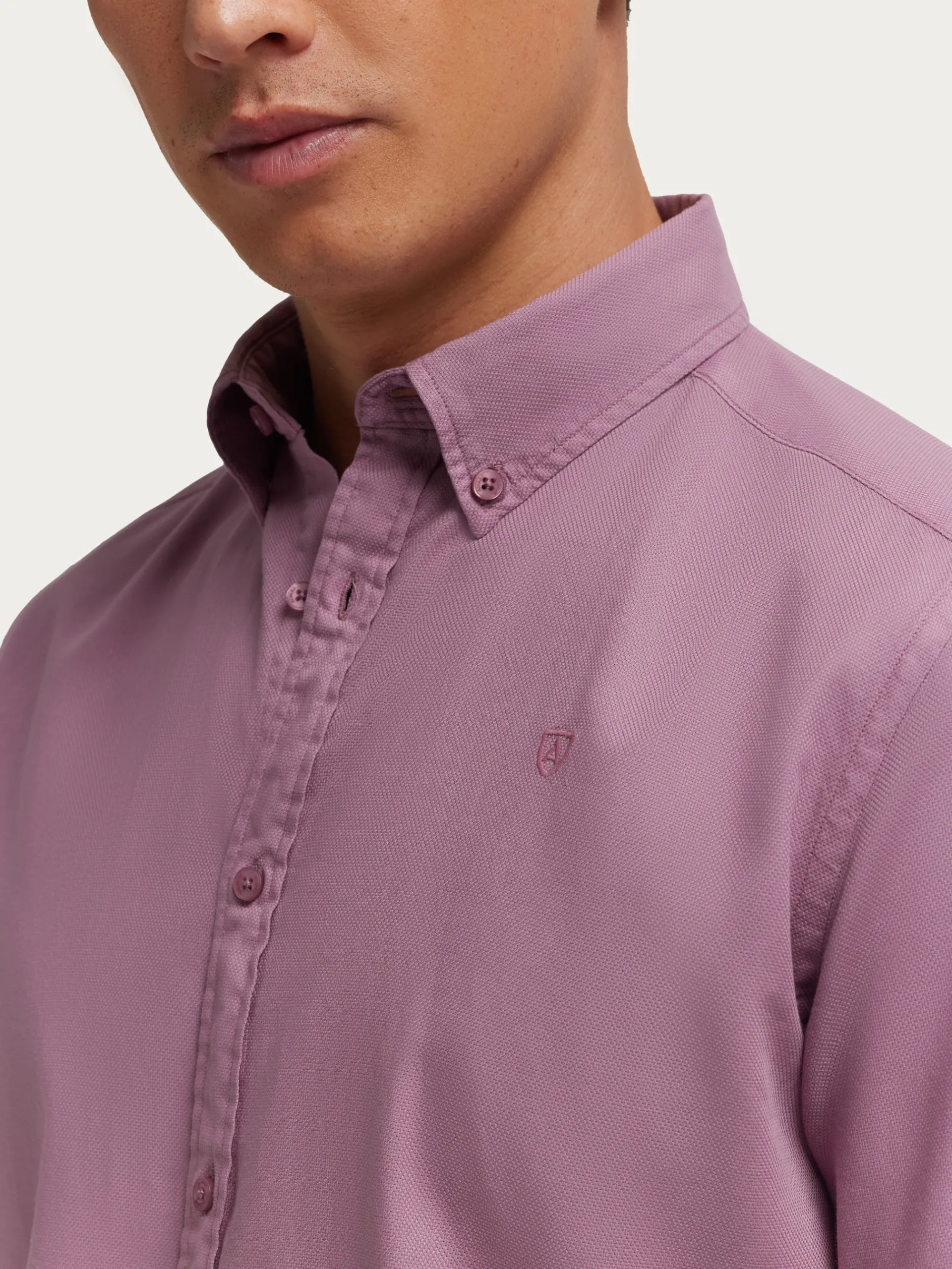 Casual-Alvaro Moreno CAMISA PANAMA DYE Burdeos