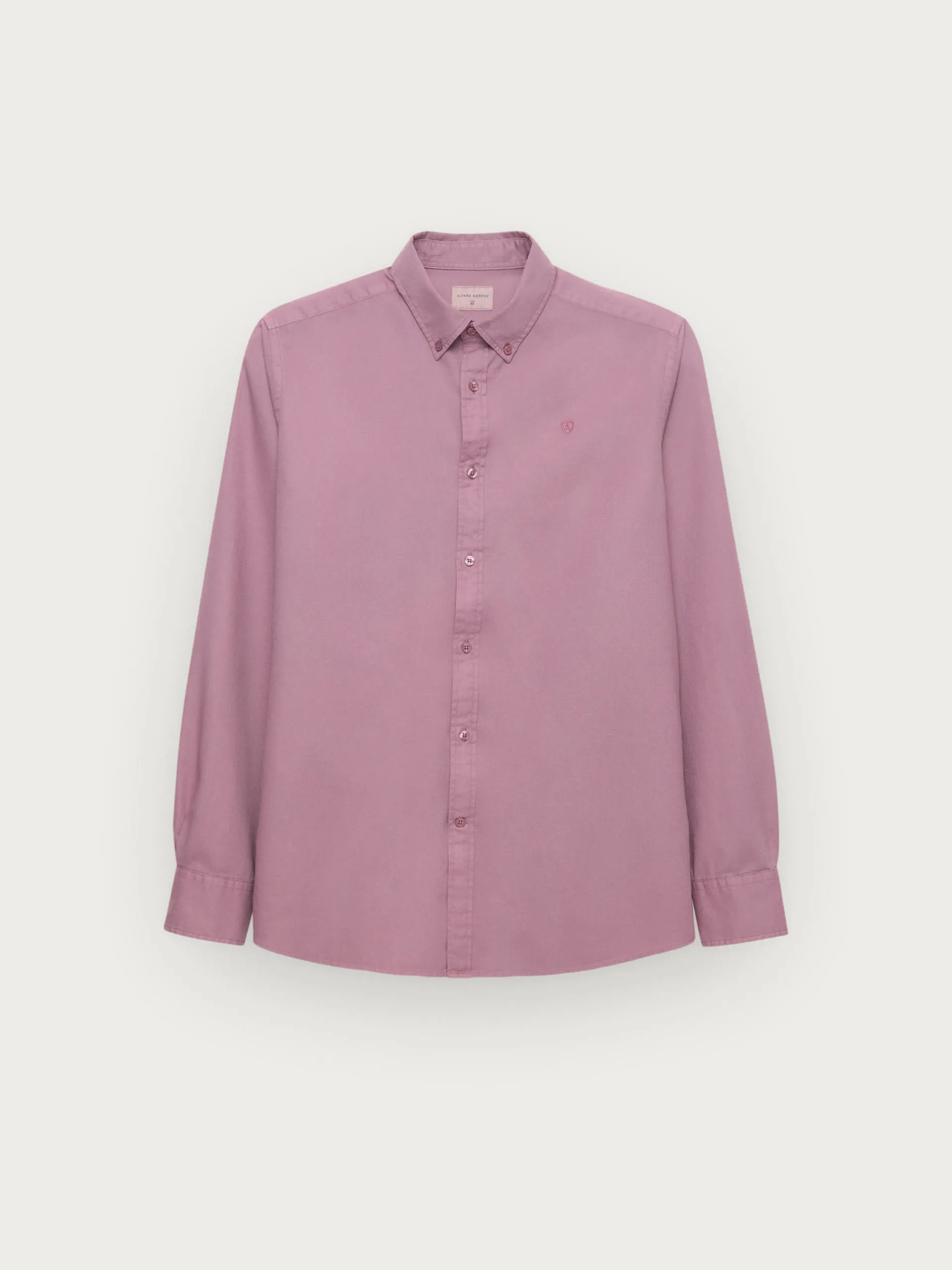 Casual-Alvaro Moreno CAMISA PANAMA DYE Burdeos