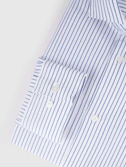 Camisas Vestir|Camisas Vestir-Alvaro Moreno CAMISA RAYAS DOBBY Azul