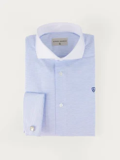 Camisas Vestir|Camisas Vestir-Alvaro Moreno CAMISA RAYAS P.DOBLE Azul