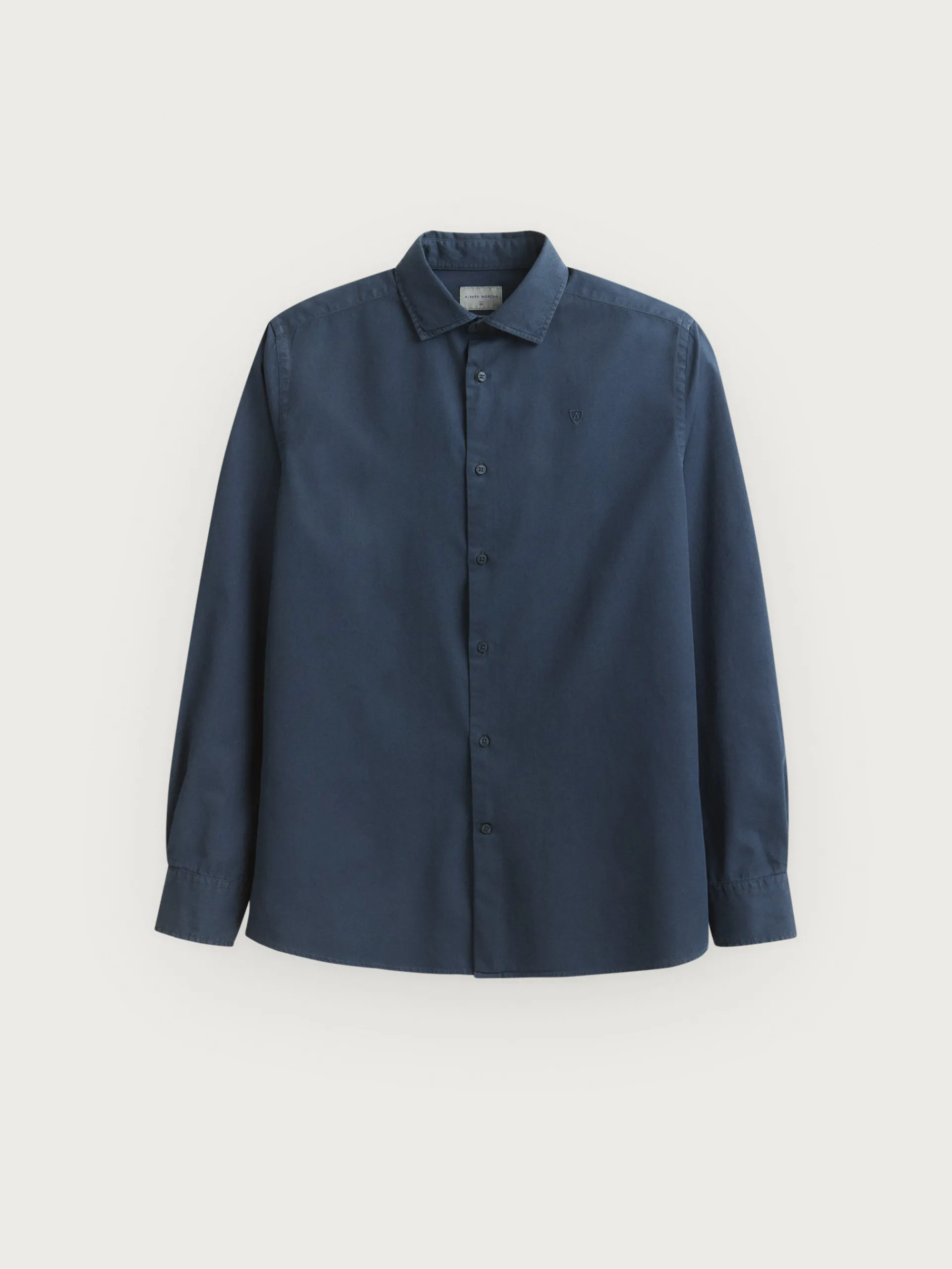Casual-Alvaro Moreno CAMISA TWILL DYE Azul Marino