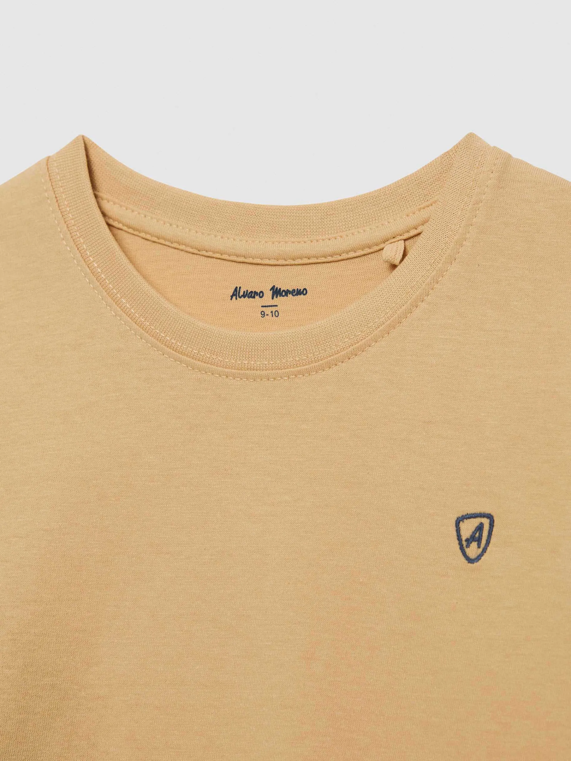 Camisetas-Alvaro Moreno CAMISETA BASIC KIDS Amarillo