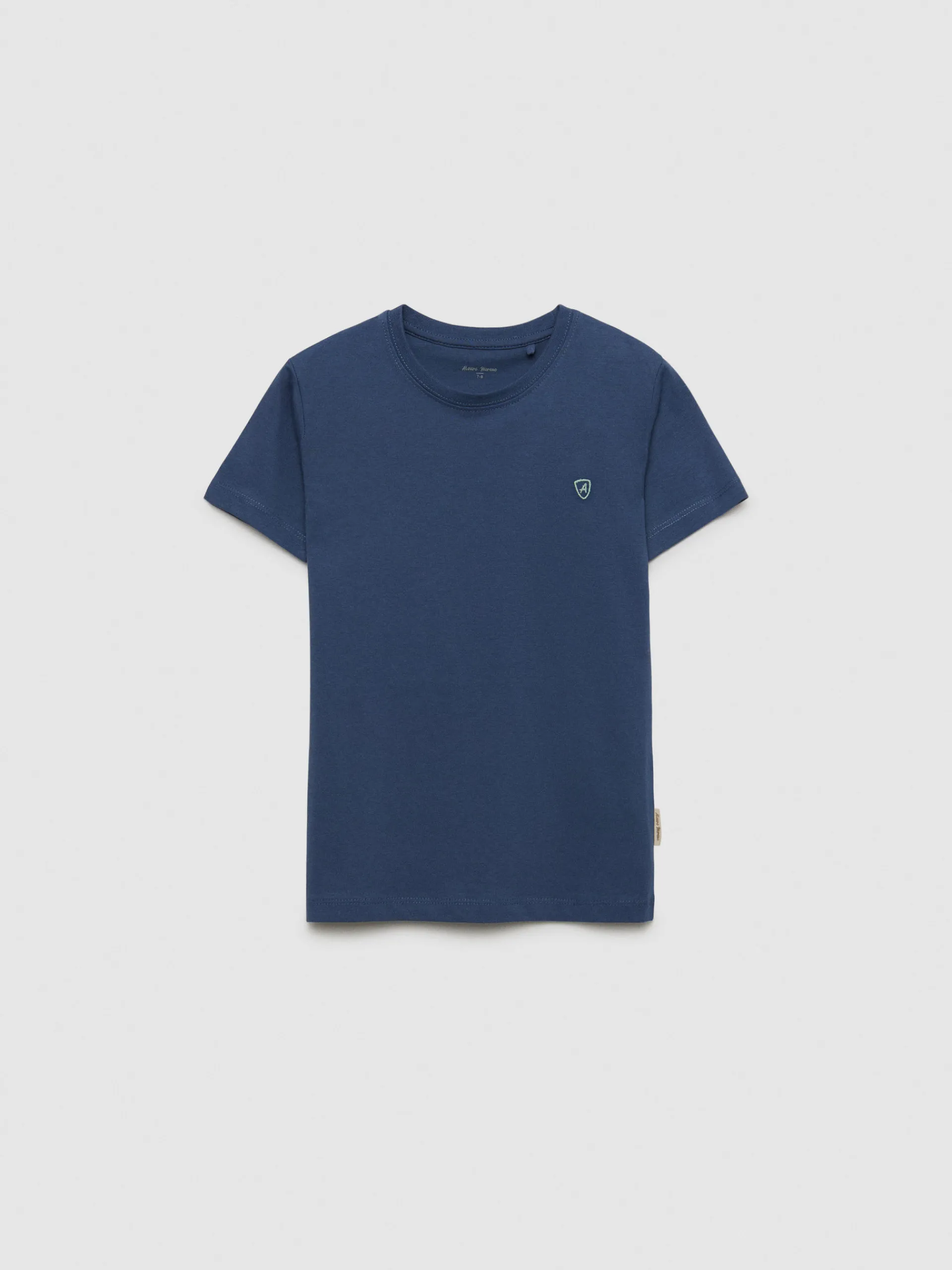 Camisetas-Alvaro Moreno CAMISETA BASIC KIDS Azul