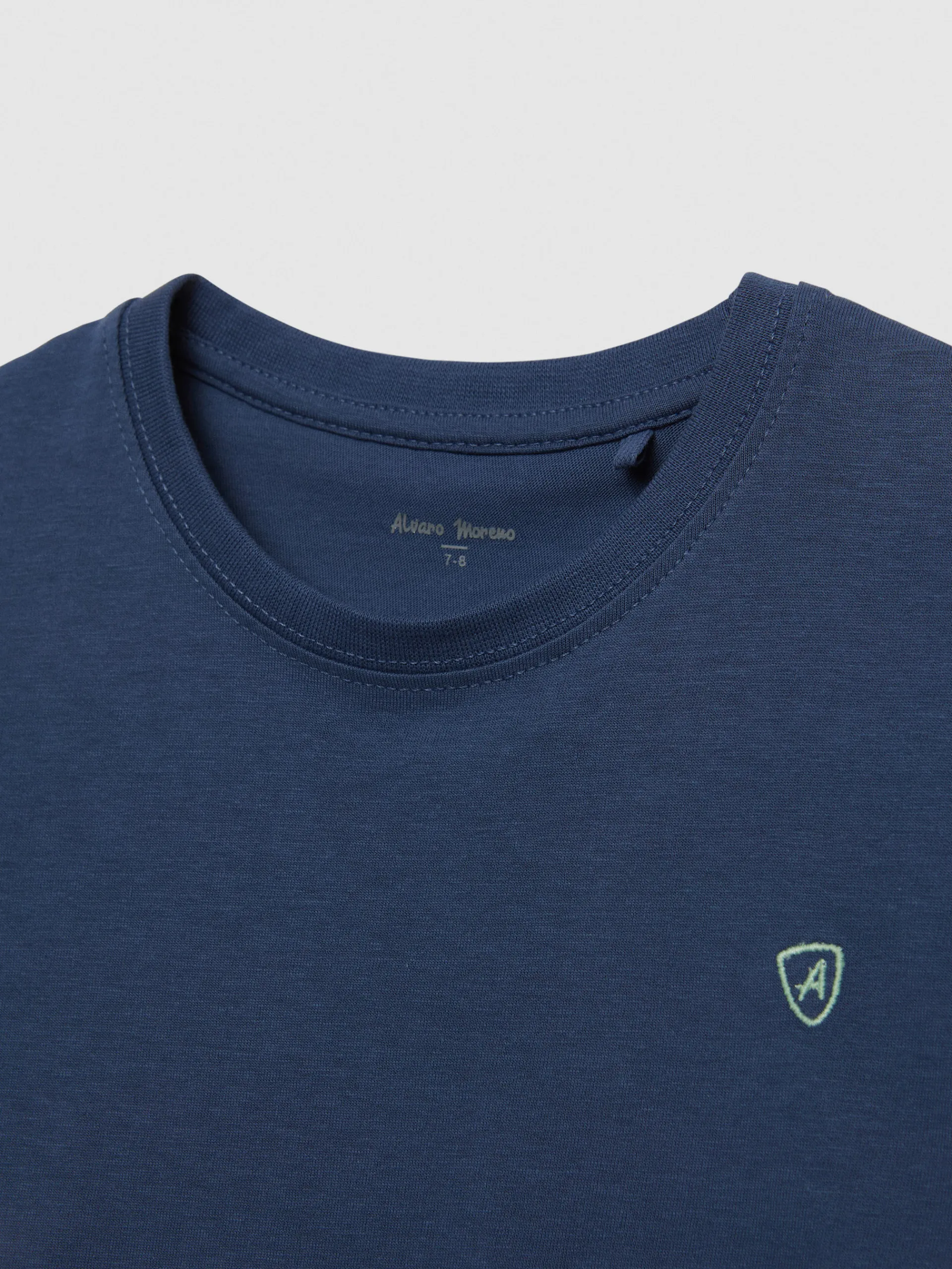 Camisetas-Alvaro Moreno CAMISETA BASIC KIDS Azul