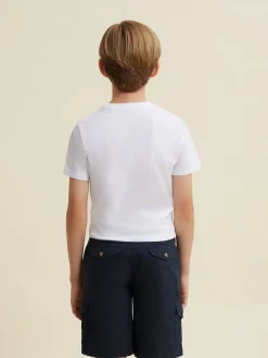 Camisetas-Alvaro Moreno CAMISETA BASIC KIDS Blanco