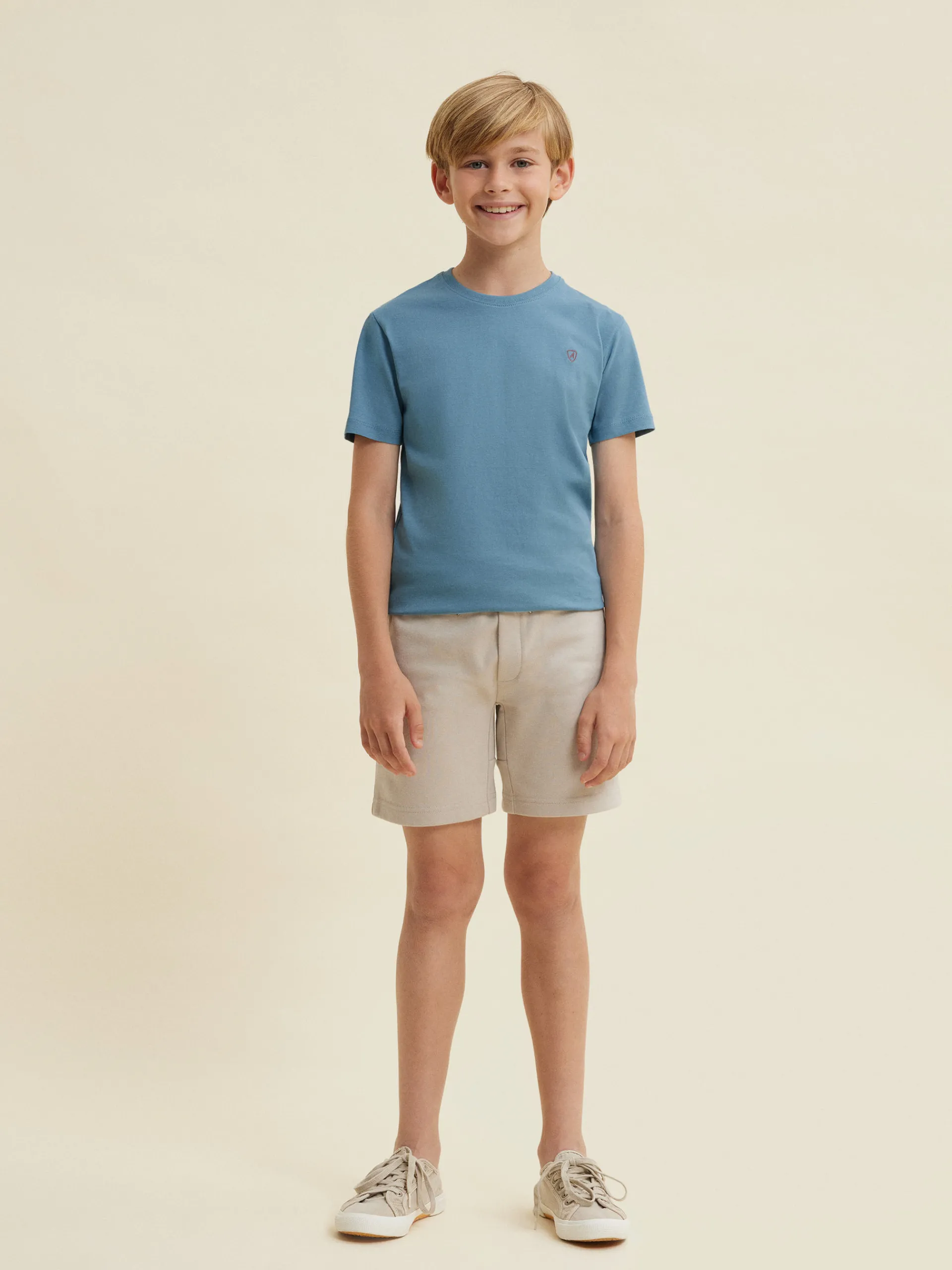 Camisetas-Alvaro Moreno CAMISETA BASIC KIDS Celeste