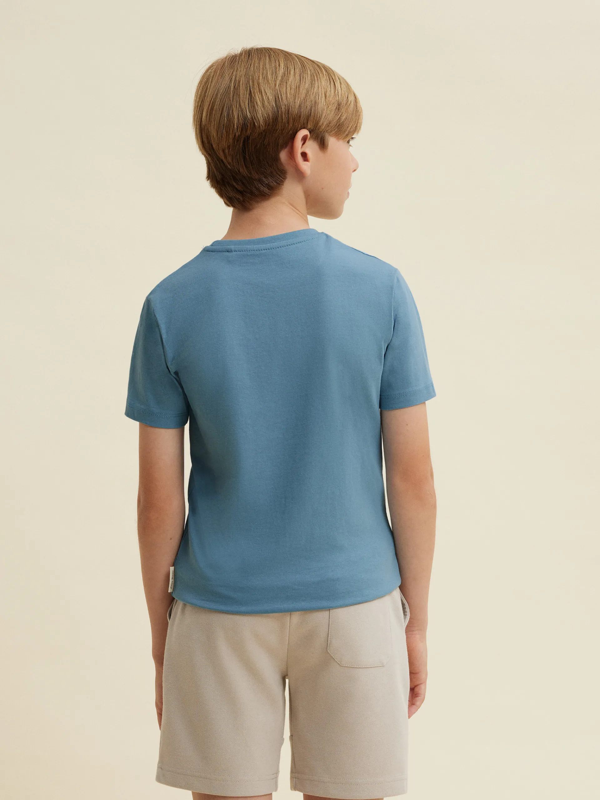 Camisetas-Alvaro Moreno CAMISETA BASIC KIDS Celeste