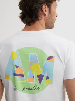 Camisetas-Alvaro Moreno CAMISETA BREATHE Blanco