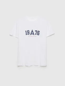 Camisetas-Alvaro Moreno CAMISETA COLLEGE Blanco