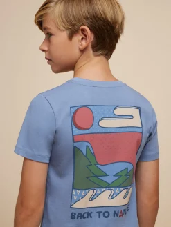 Camisetas-Alvaro Moreno CAMISETA EXPEDITION KIDS Azul