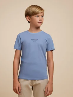 Camisetas-Alvaro Moreno CAMISETA EXPEDITION KIDS Azul