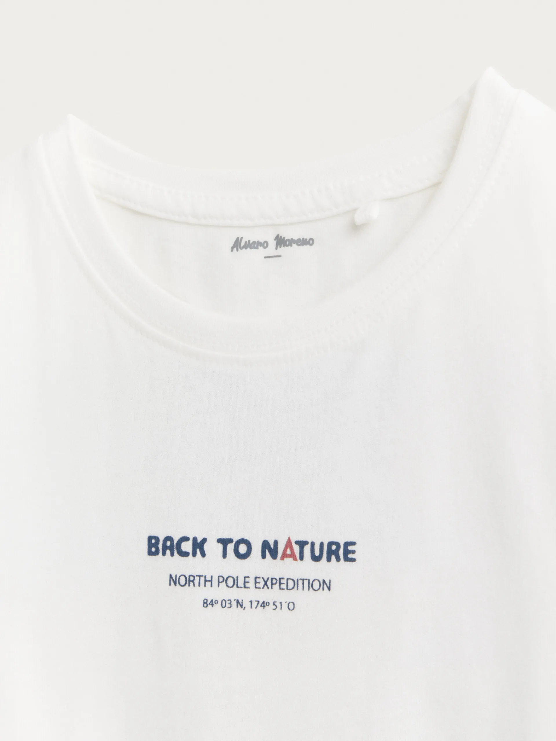 Camisetas-Alvaro Moreno CAMISETA EXPEDITION KIDS Blanco