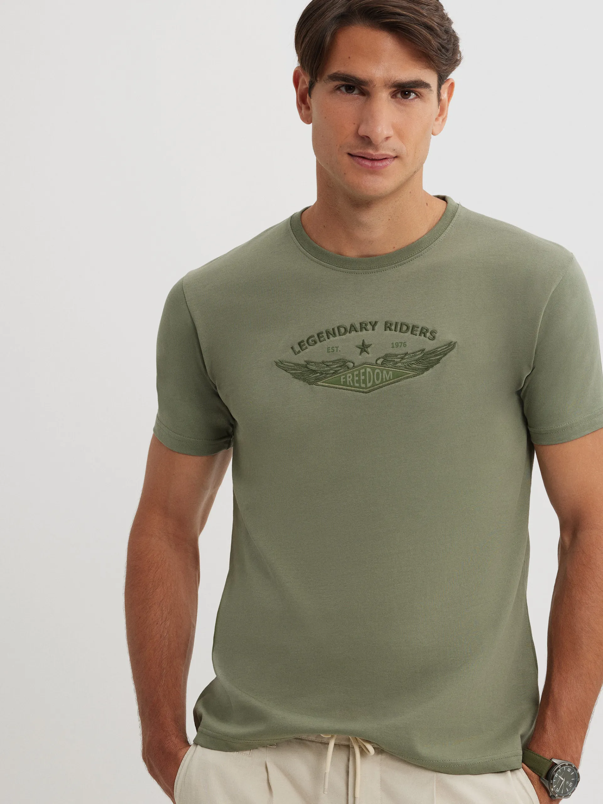 Camisetas-Alvaro Moreno CAMISETA FREEDOM Verde