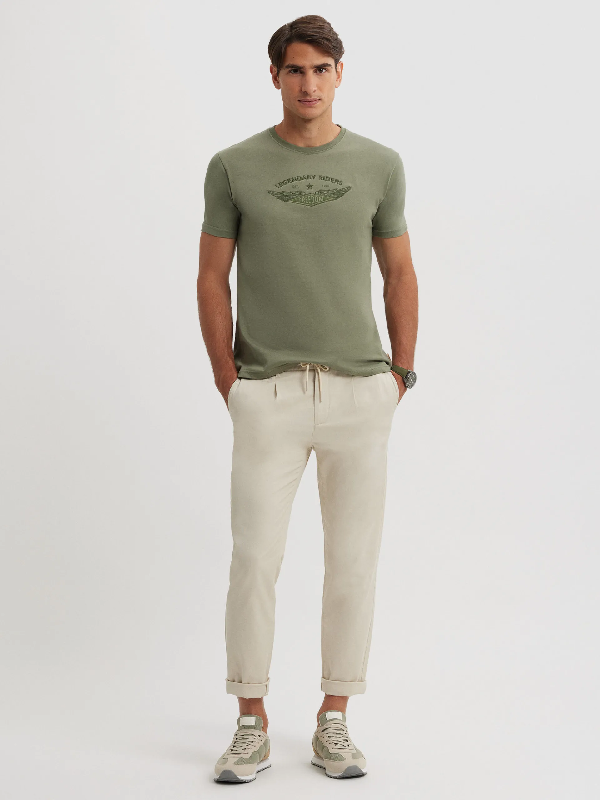 Camisetas-Alvaro Moreno CAMISETA FREEDOM Verde
