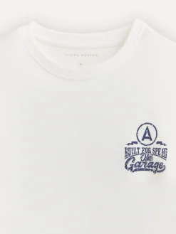 Teen|Camisetas-Alvaro Moreno CAMISETA GARAGE Blanco