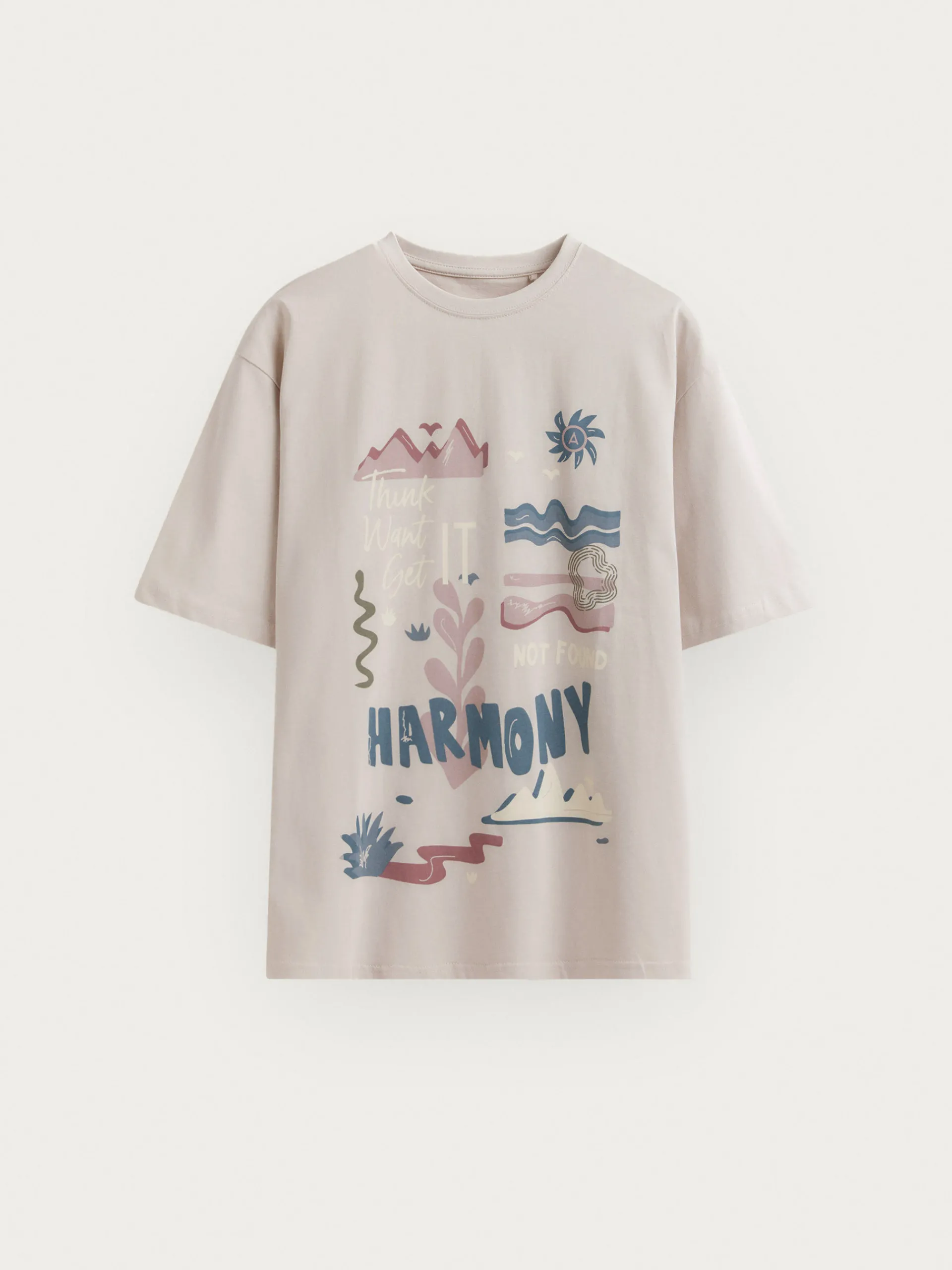 Teen|Camisetas-Alvaro Moreno CAMISETA HARMONY Beige