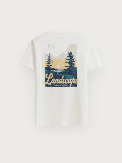 Camisetas-Alvaro Moreno CAMISETA LANDSCAPE Blanco