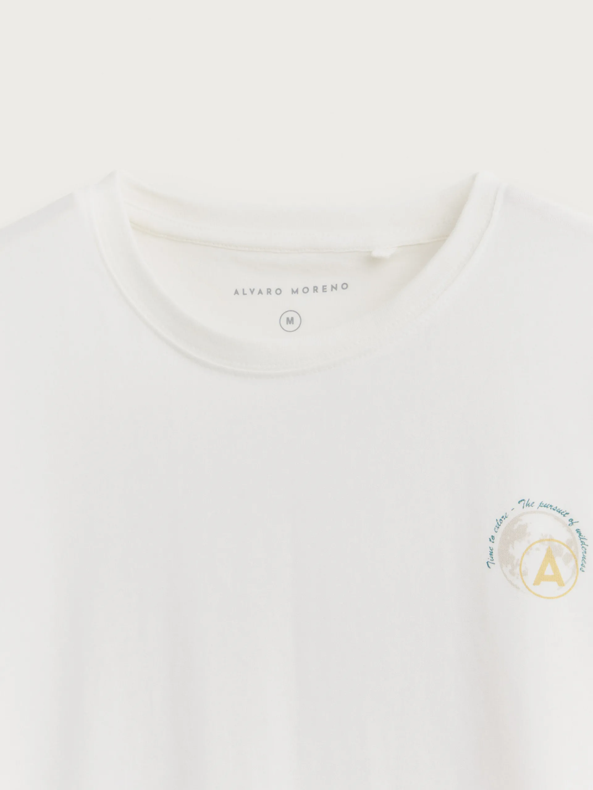 Camisetas-Alvaro Moreno CAMISETA LANDSCAPE Blanco