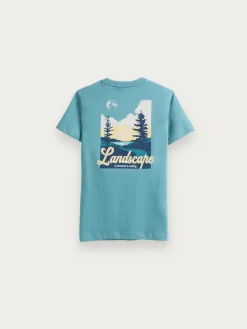Camisetas-Alvaro Moreno CAMISETA LANDSCAPE KIDS Verde Agua