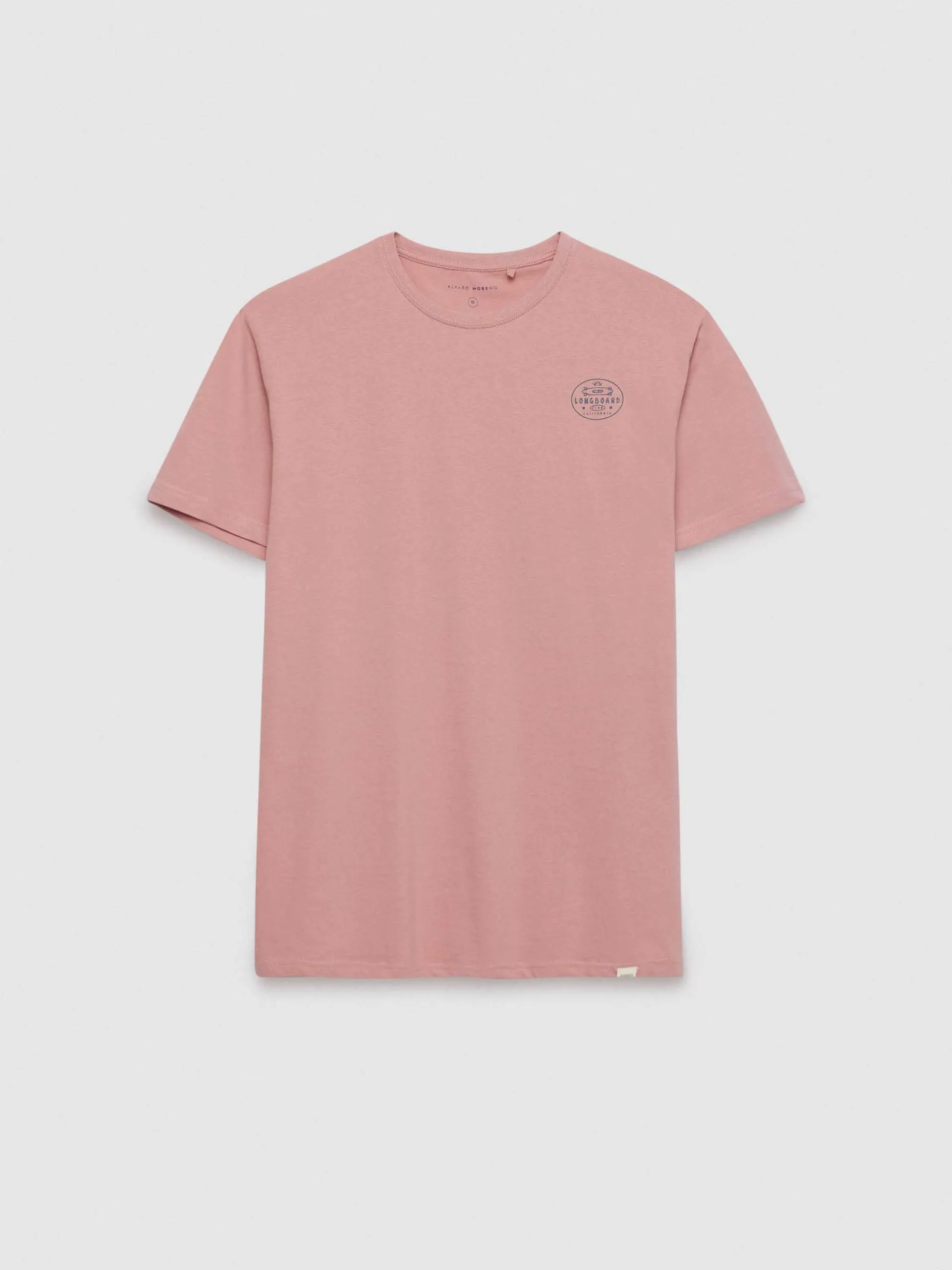 Camisetas-Alvaro Moreno CAMISETA LONGBOARD Rosa