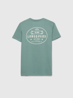 Camisetas-Alvaro Moreno CAMISETA LONGBOARD Verde