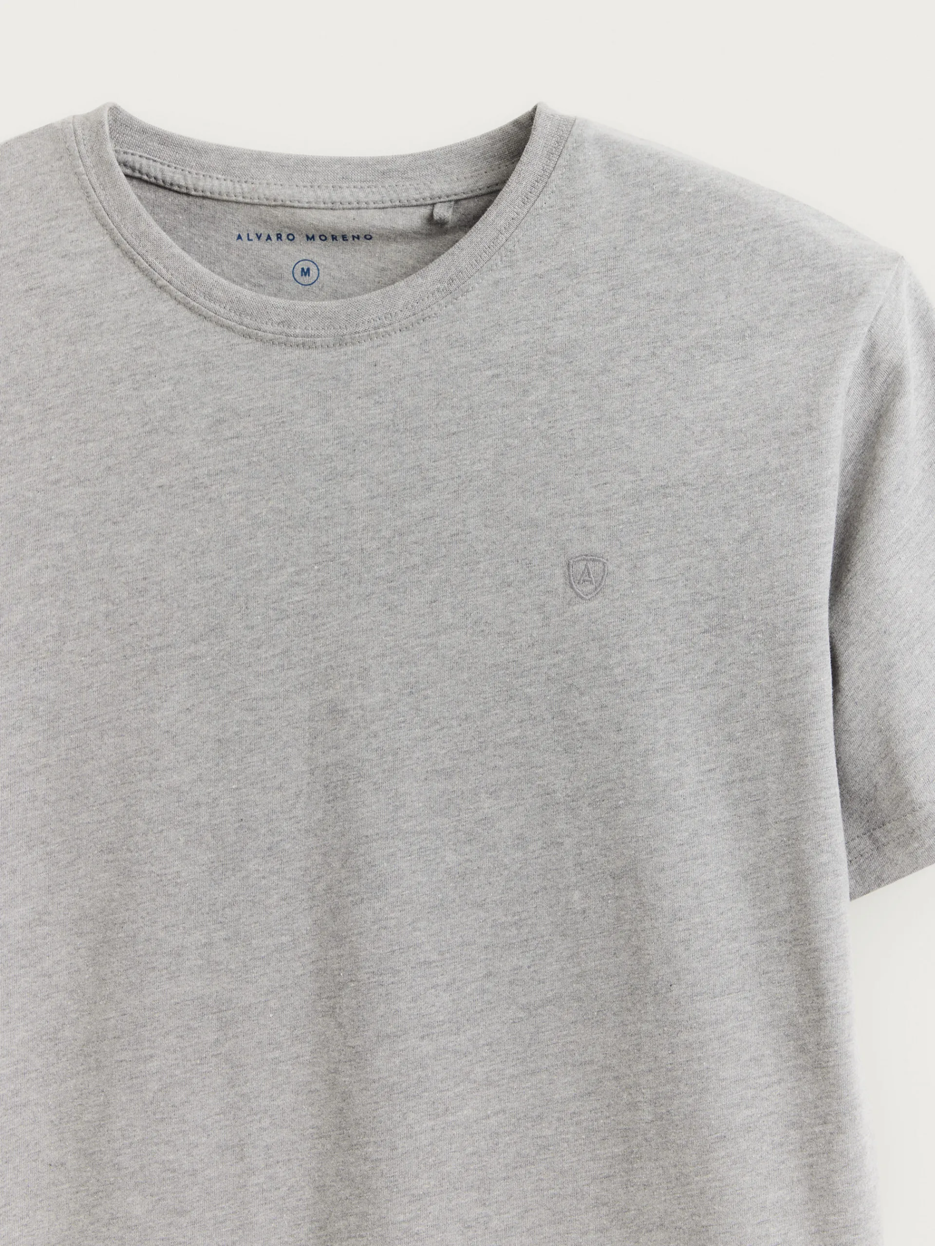 Camisetas-Alvaro Moreno CAMISETA MELANGE Gris