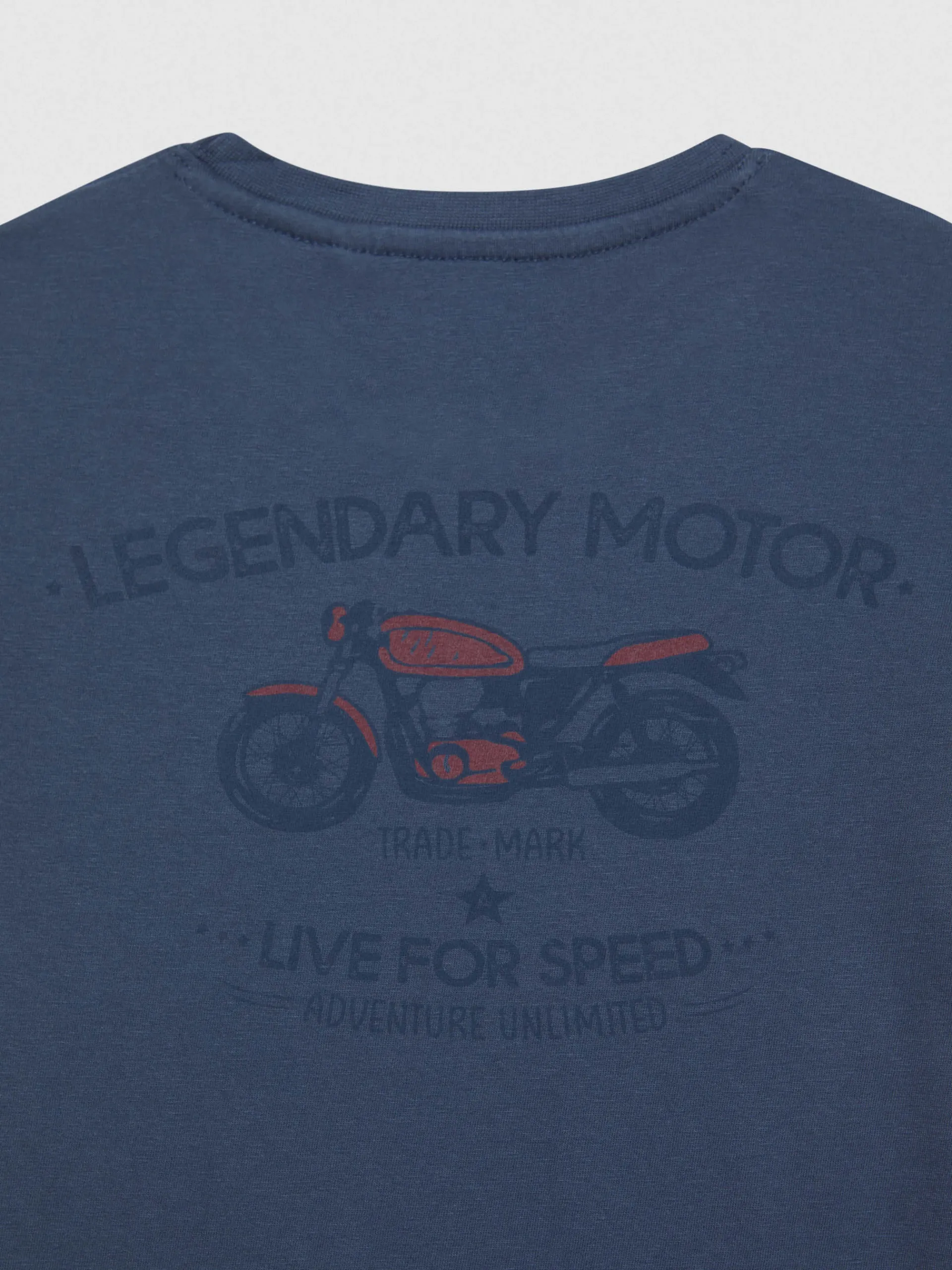 Camisetas-Alvaro Moreno CAMISETA MOTOR KIDS Azul