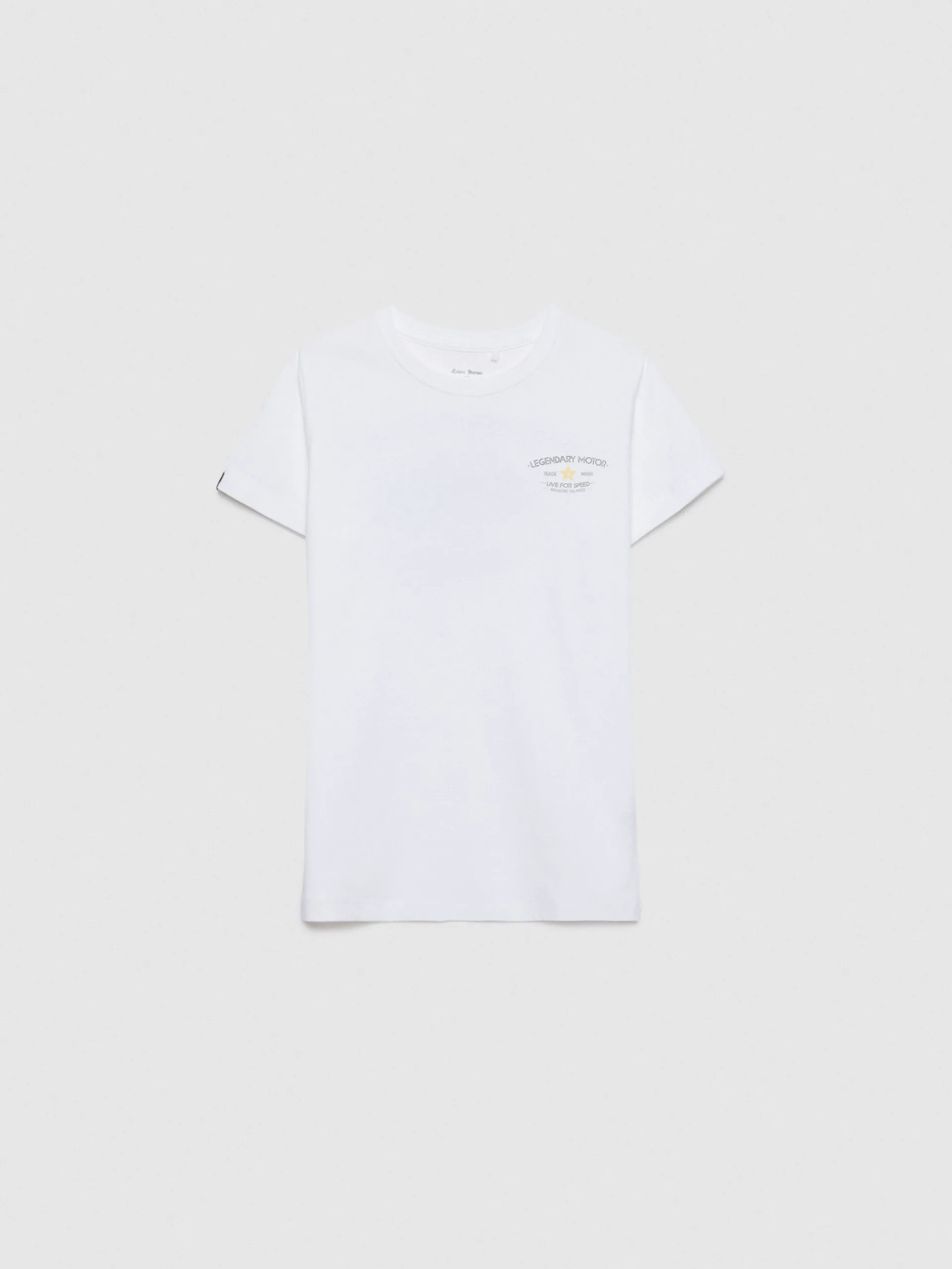 Camisetas-Alvaro Moreno CAMISETA MOTOR KIDS Blanco