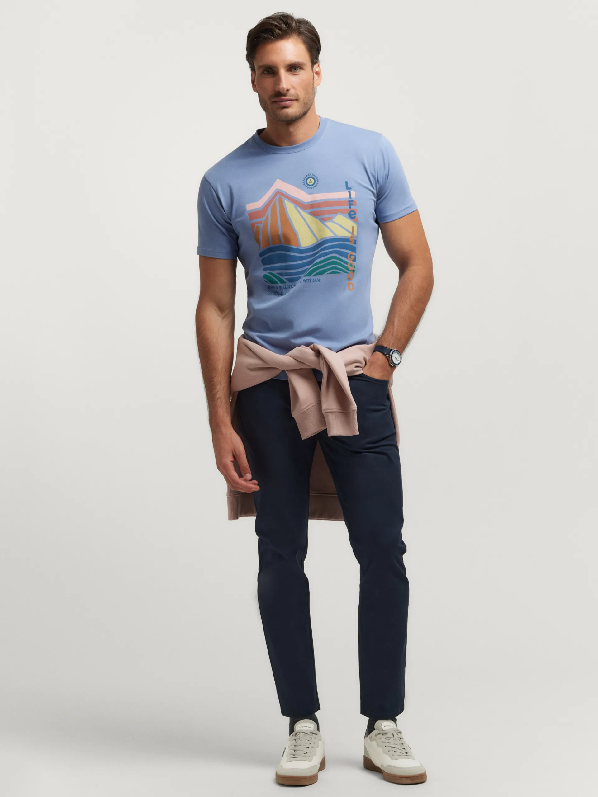 Teen|Camisetas-Alvaro Moreno CAMISETA NATURE Azul