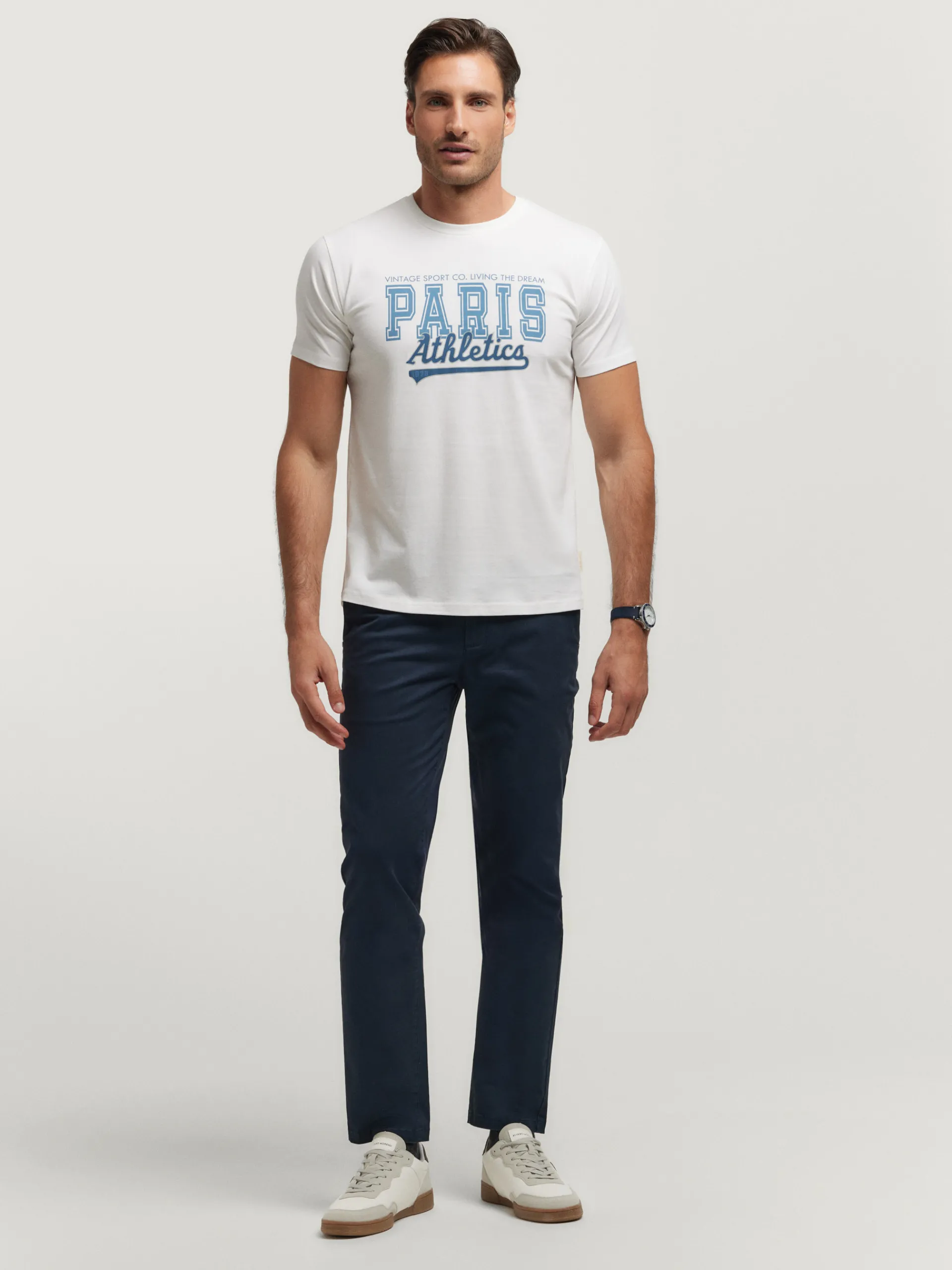 Camisetas-Alvaro Moreno CAMISETA PARIS Blanco