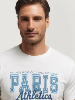 Camisetas-Alvaro Moreno CAMISETA PARIS Blanco