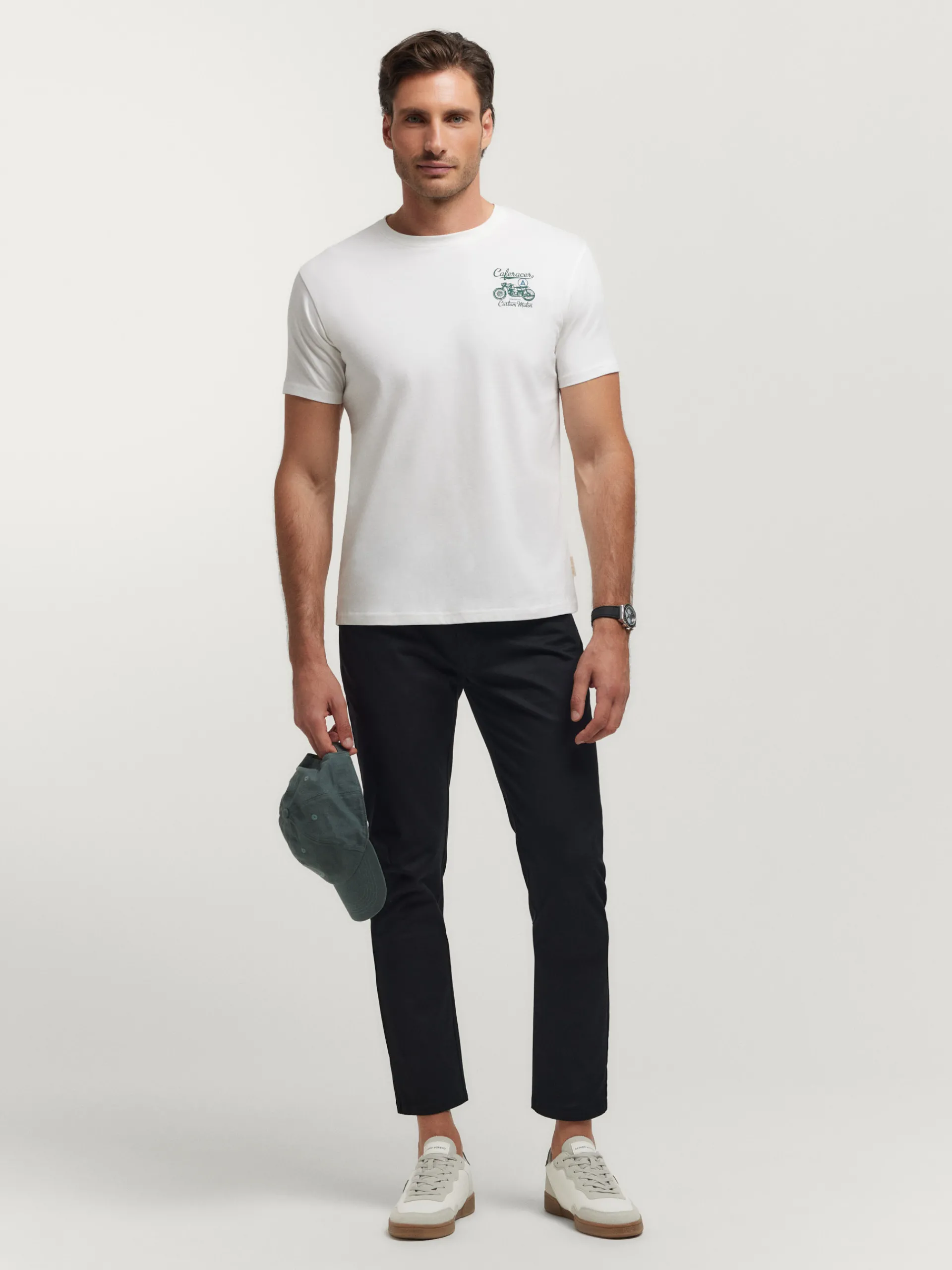 Teen|Camisetas-Alvaro Moreno CAMISETA ROAD Blanco