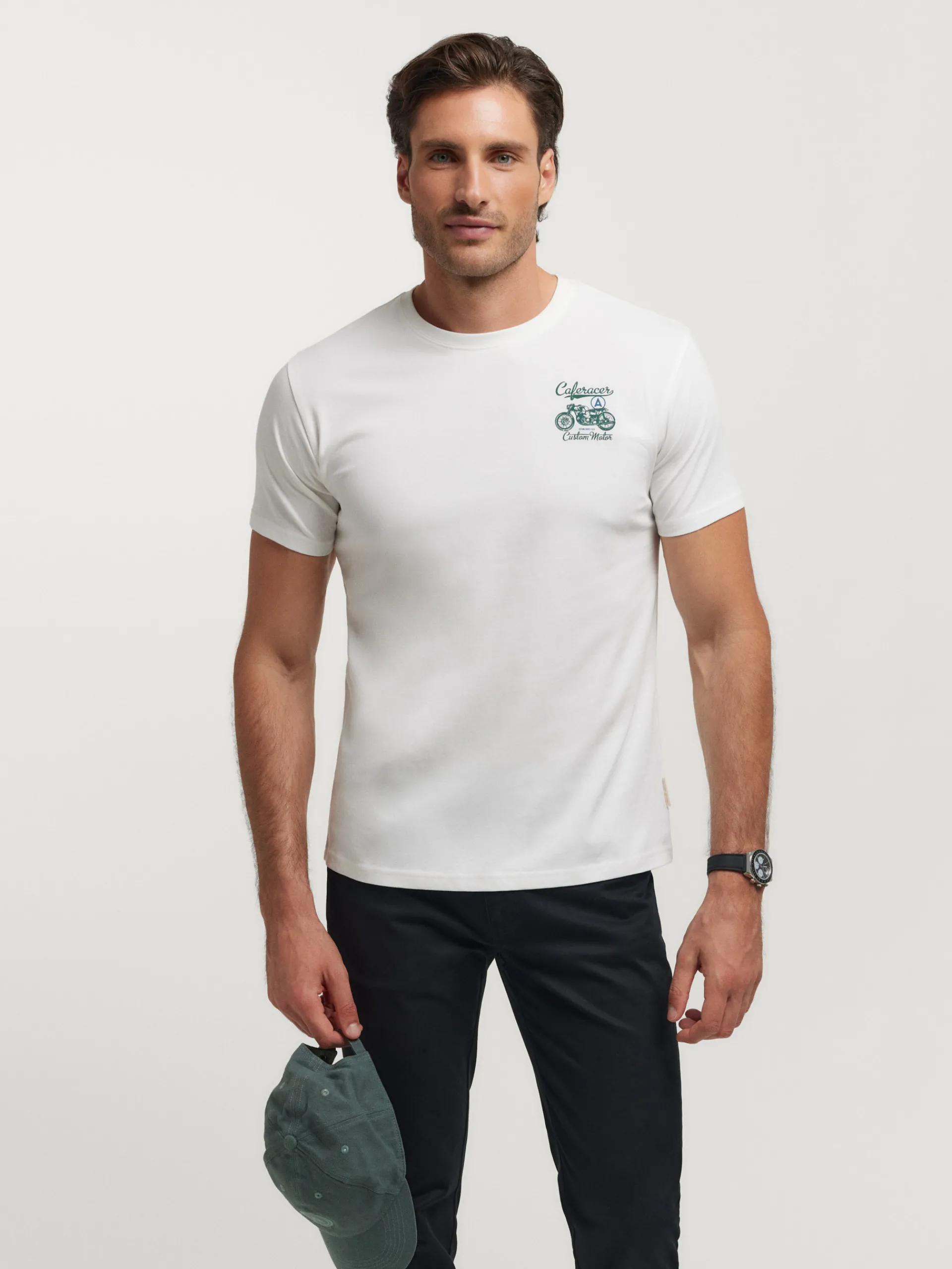 Teen|Camisetas-Alvaro Moreno CAMISETA ROAD Blanco