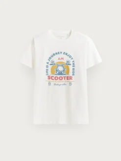 Camisetas-Alvaro Moreno CAMISETA SCOOTER Blanco