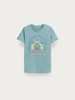 Camisetas-Alvaro Moreno CAMISETA SCOOTER KIDS Verde
