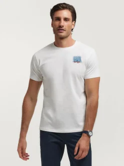Camisetas-Alvaro Moreno CAMISETA SOLAR Blanco