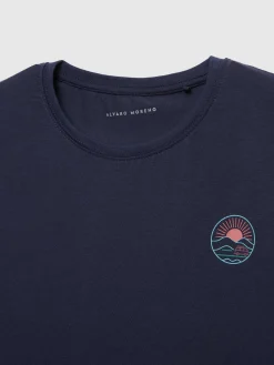 Camisetas-Alvaro Moreno CAMISETA SUNSET Azul Marino
