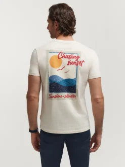 Camisetas-Alvaro Moreno CAMISETA SUNSET Beige