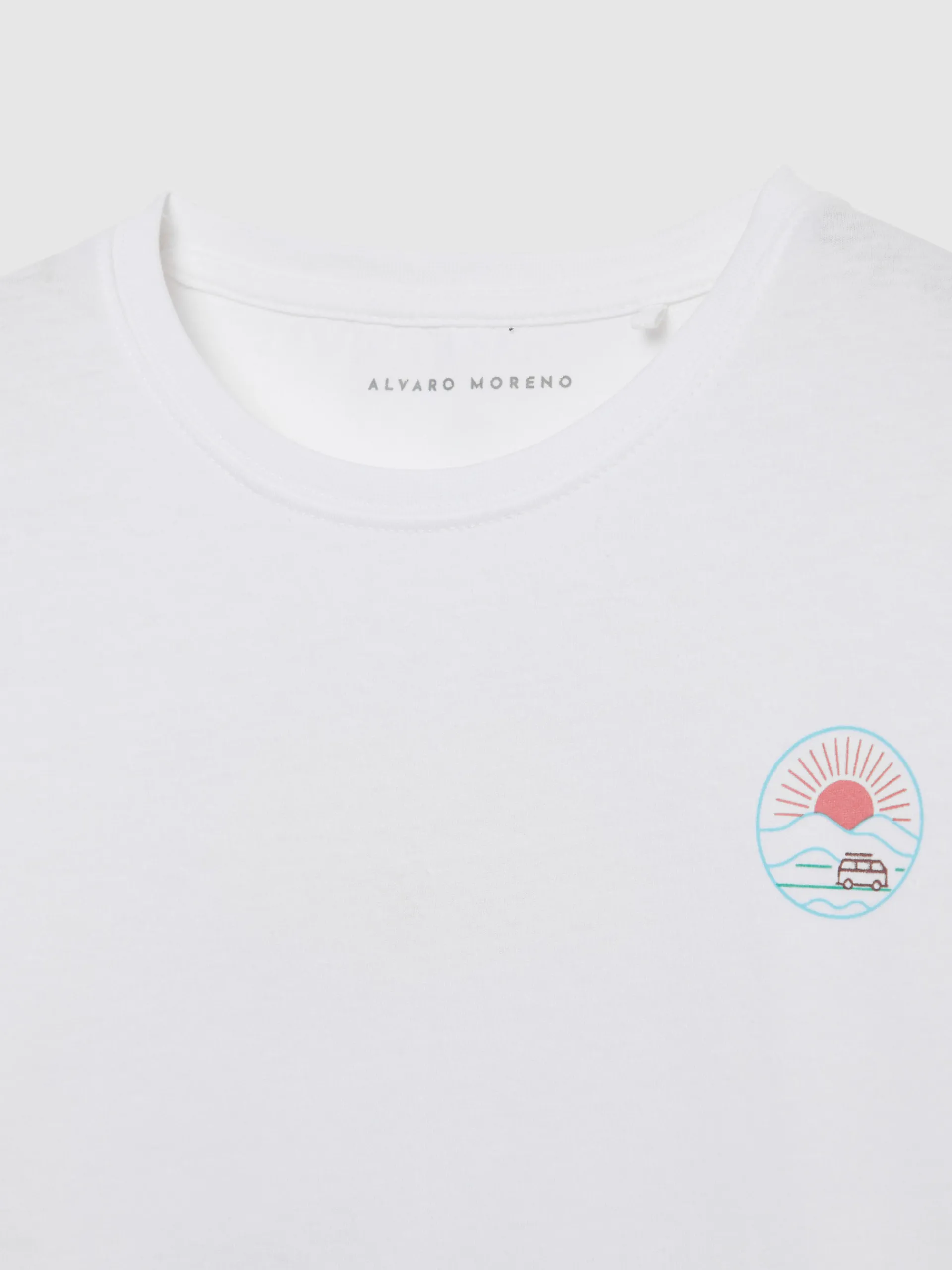Camisetas-Alvaro Moreno CAMISETA SUNSET Blanco