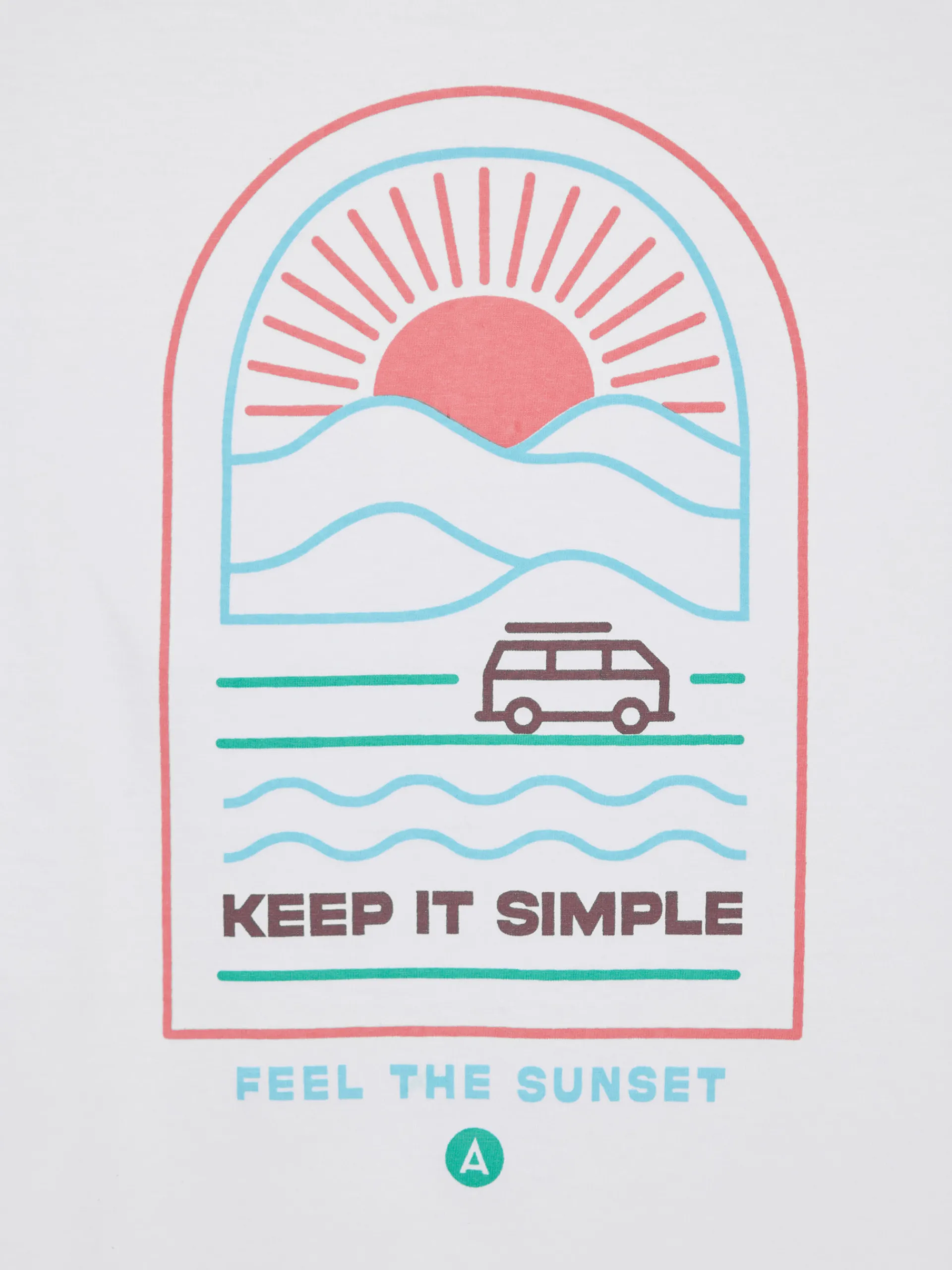 Camisetas-Alvaro Moreno CAMISETA SUNSET Blanco