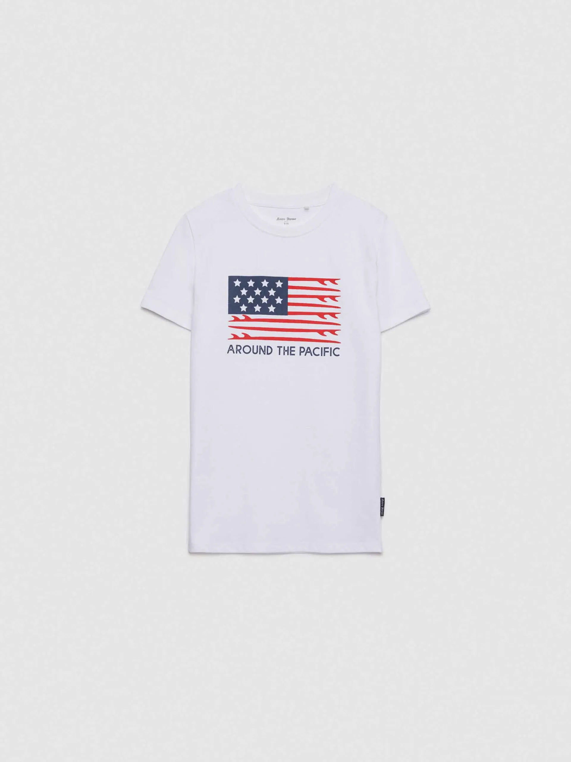 Camisetas-Alvaro Moreno CAMISETA USA KIDS Blanco