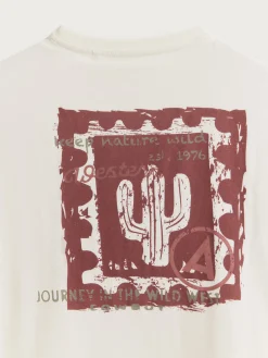 Camisetas-Alvaro Moreno CAMISETA WESTERN Blanco