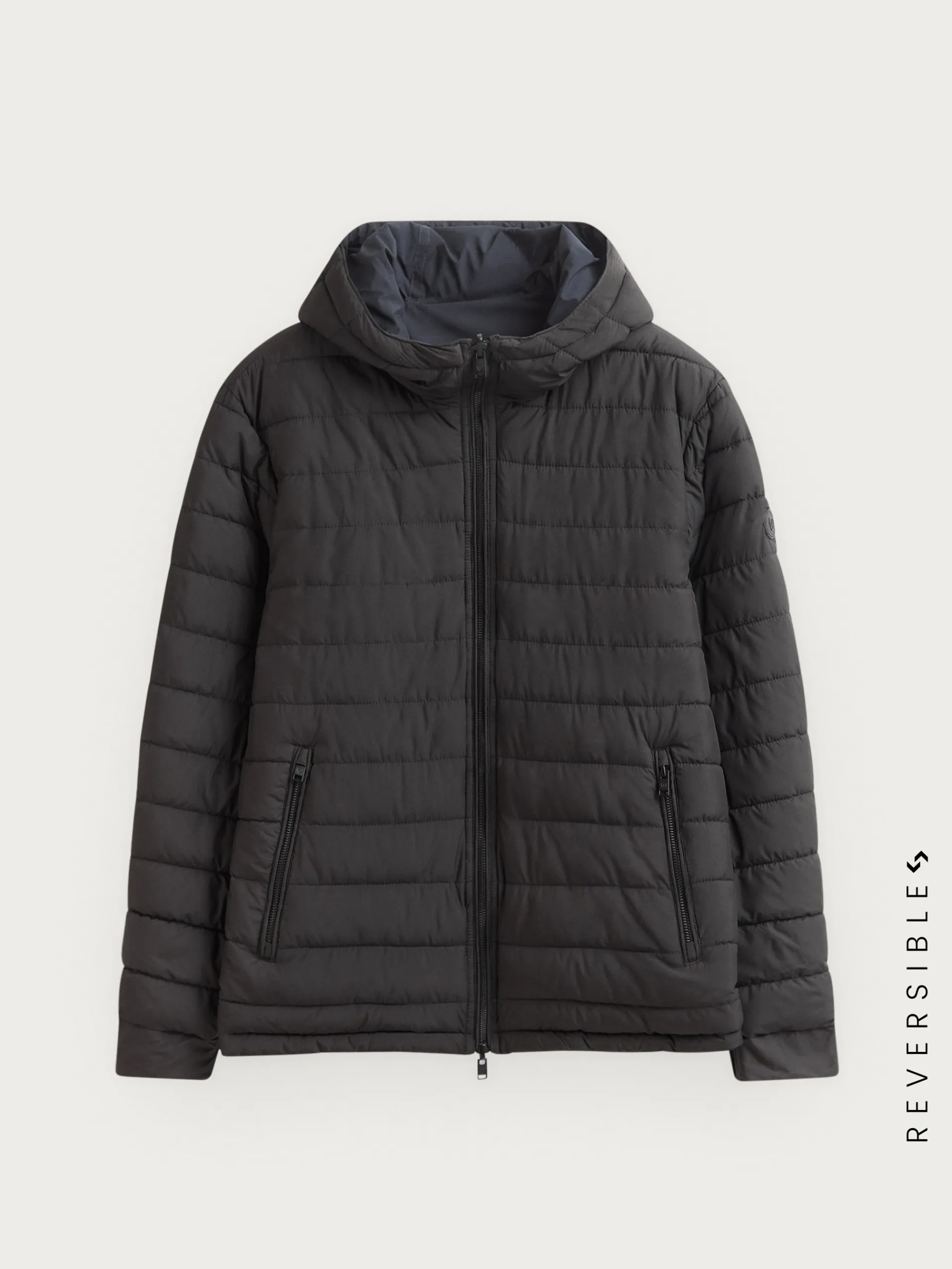 Cazadoras Y Parkas-Alvaro Moreno CAZADORA RATCHED REVERSIBLE | MARRÓN Azul Marino