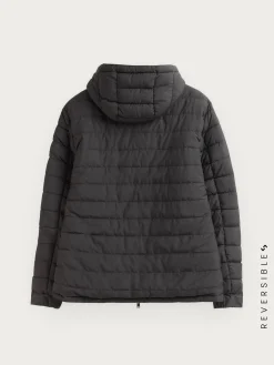 Cazadoras Y Parkas-Alvaro Moreno CAZADORA RATCHED REVERSIBLE | MARRÓN Azul Marino