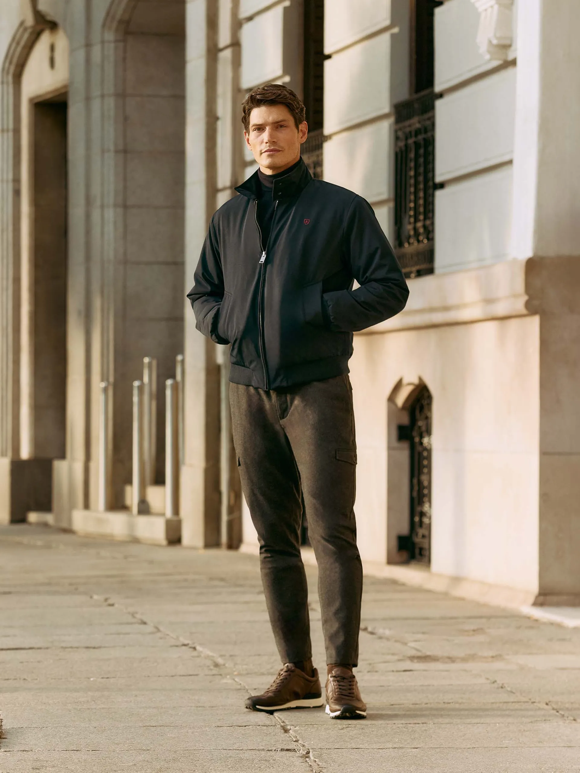 Cazadoras Y Parkas-Alvaro Moreno CAZADORA SMART Azul Marino