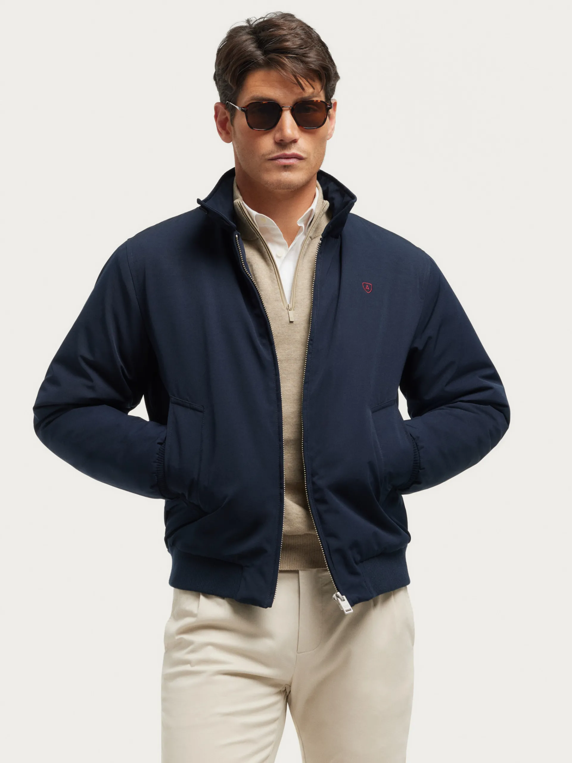 Cazadoras Y Parkas-Alvaro Moreno CAZADORA SMART Azul Marino