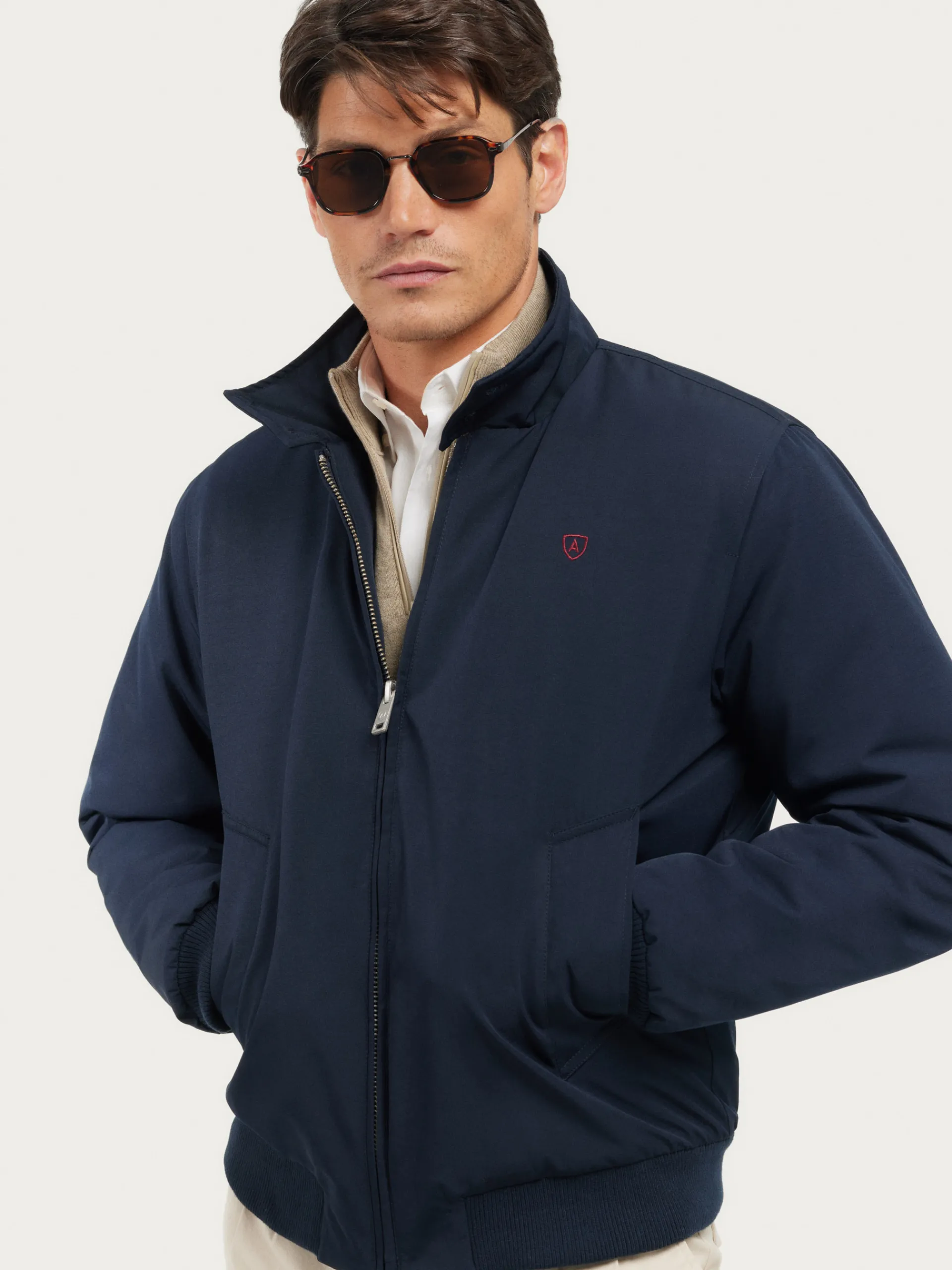 Cazadoras Y Parkas-Alvaro Moreno CAZADORA SMART Azul Marino
