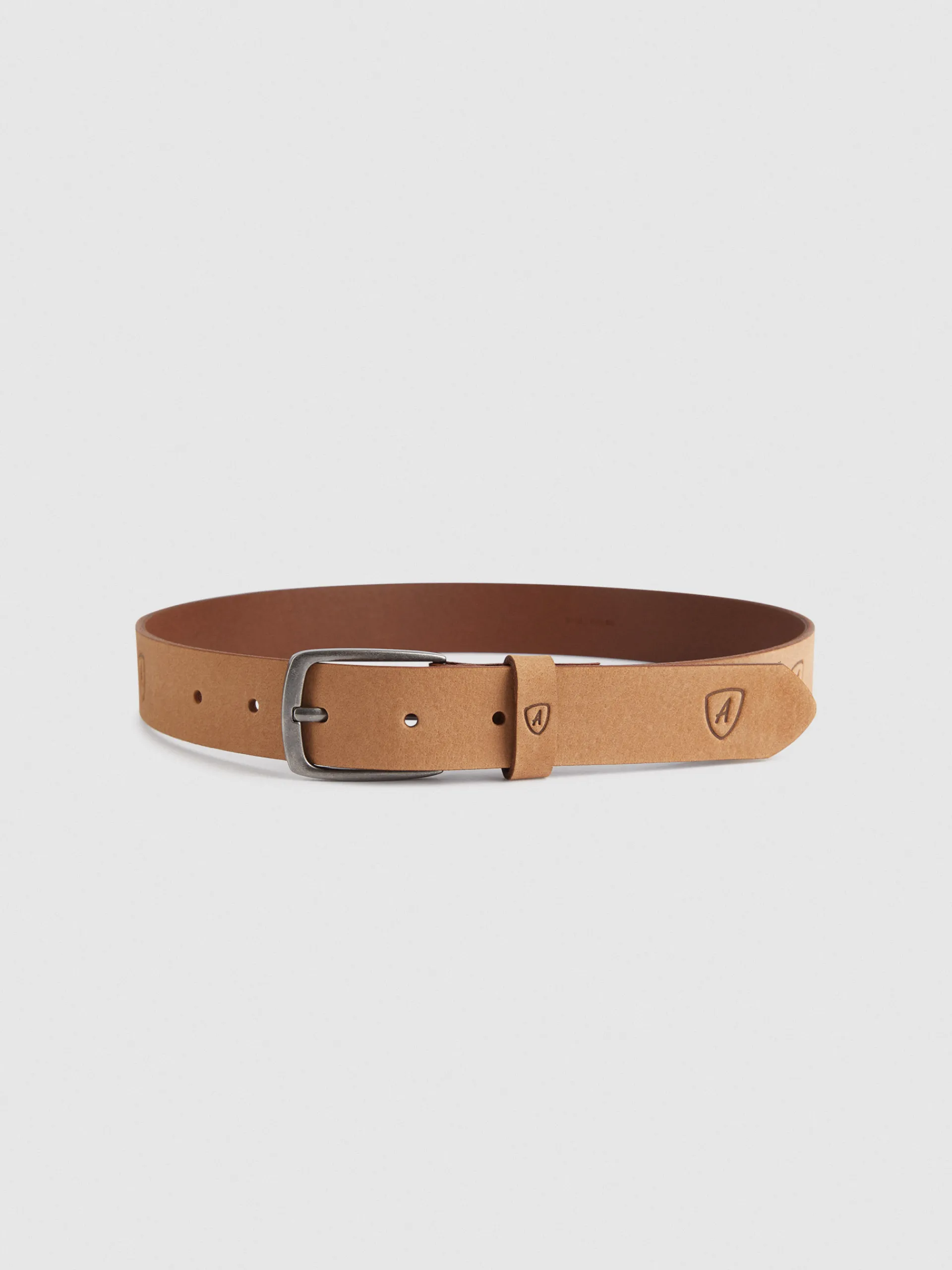 Accesorios-Alvaro Moreno CINTURON LOGO KIDS Camel