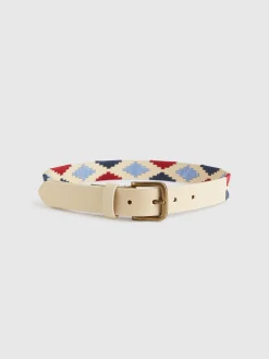 Accesorios-Alvaro Moreno CINTURON PAMPA KIDS Azul Marino