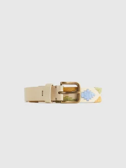 Accesorios-Alvaro Moreno CINTURON PAMPA KIDS Blanco